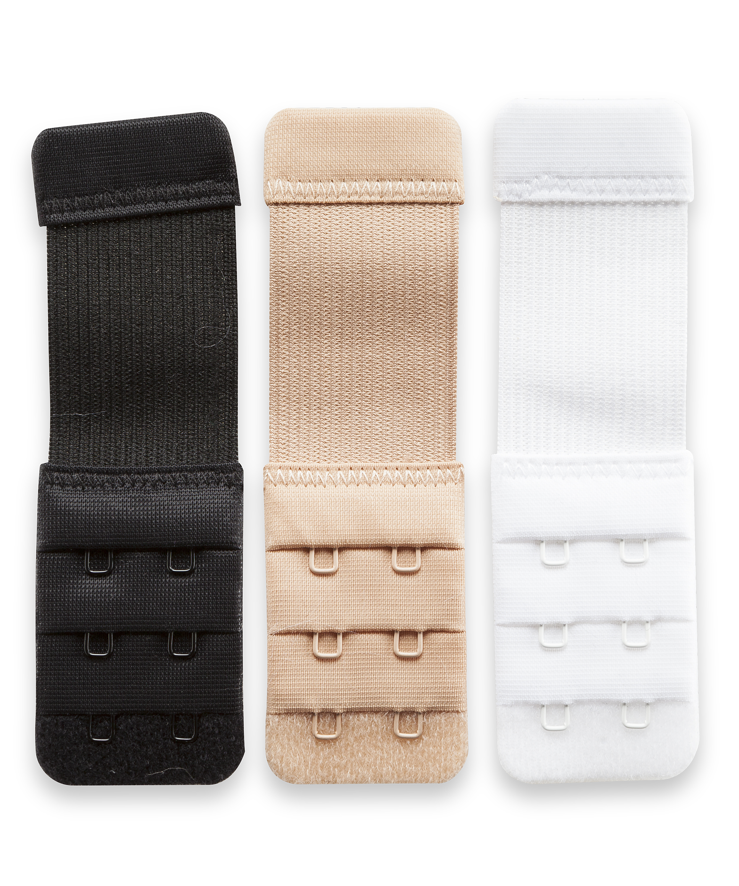 Lot de 3 extensions pour soutien-gorge, Blanc, main