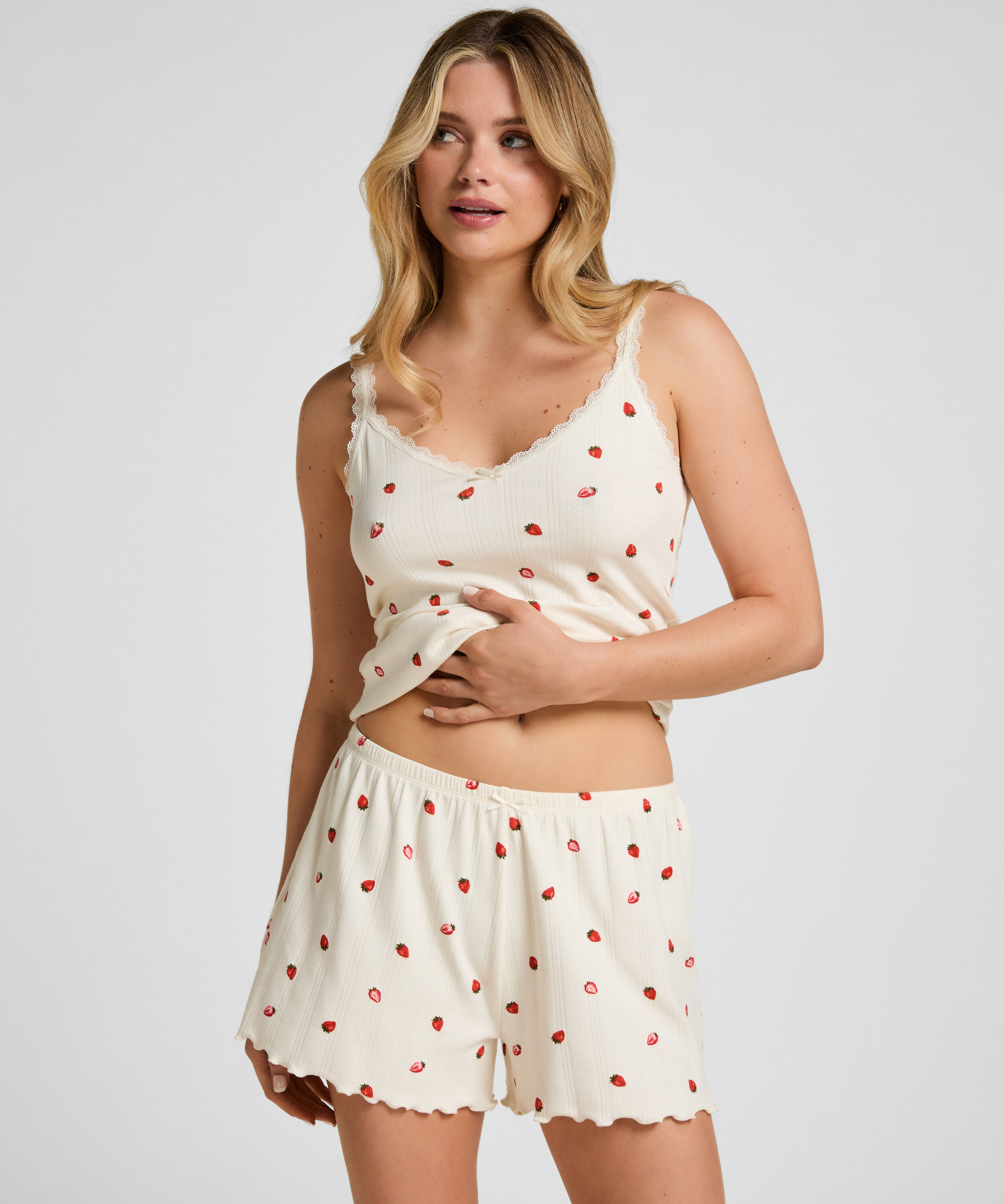 Short de pyjama Pointelle