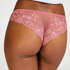Slip br&eacute;silien Crystal Lace, Rose
