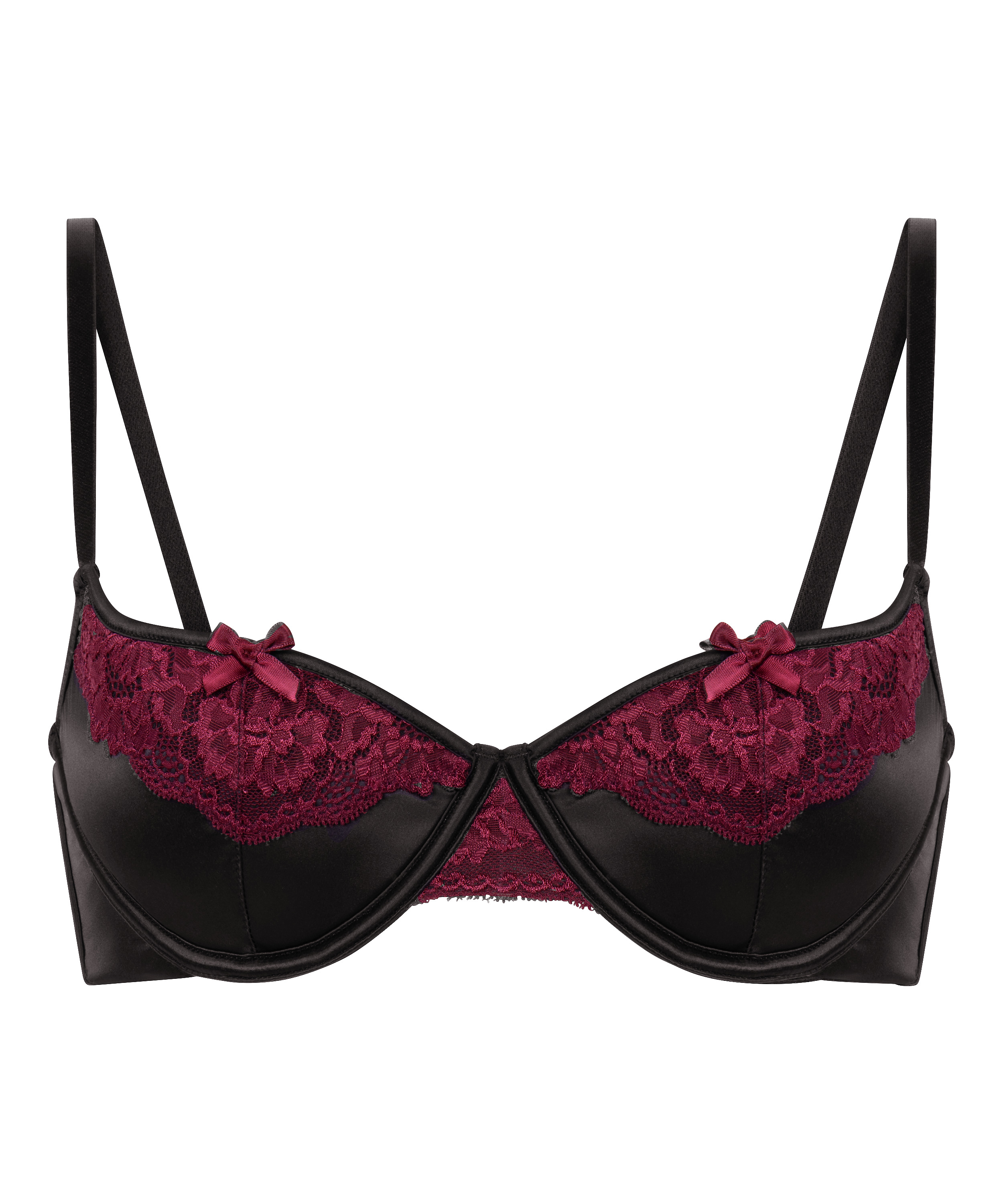 Soutien-gorge à armatures rembourré Ambra, Noir, main