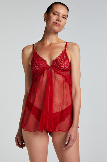 Hunkemöller Babydoll Daisy Rouge