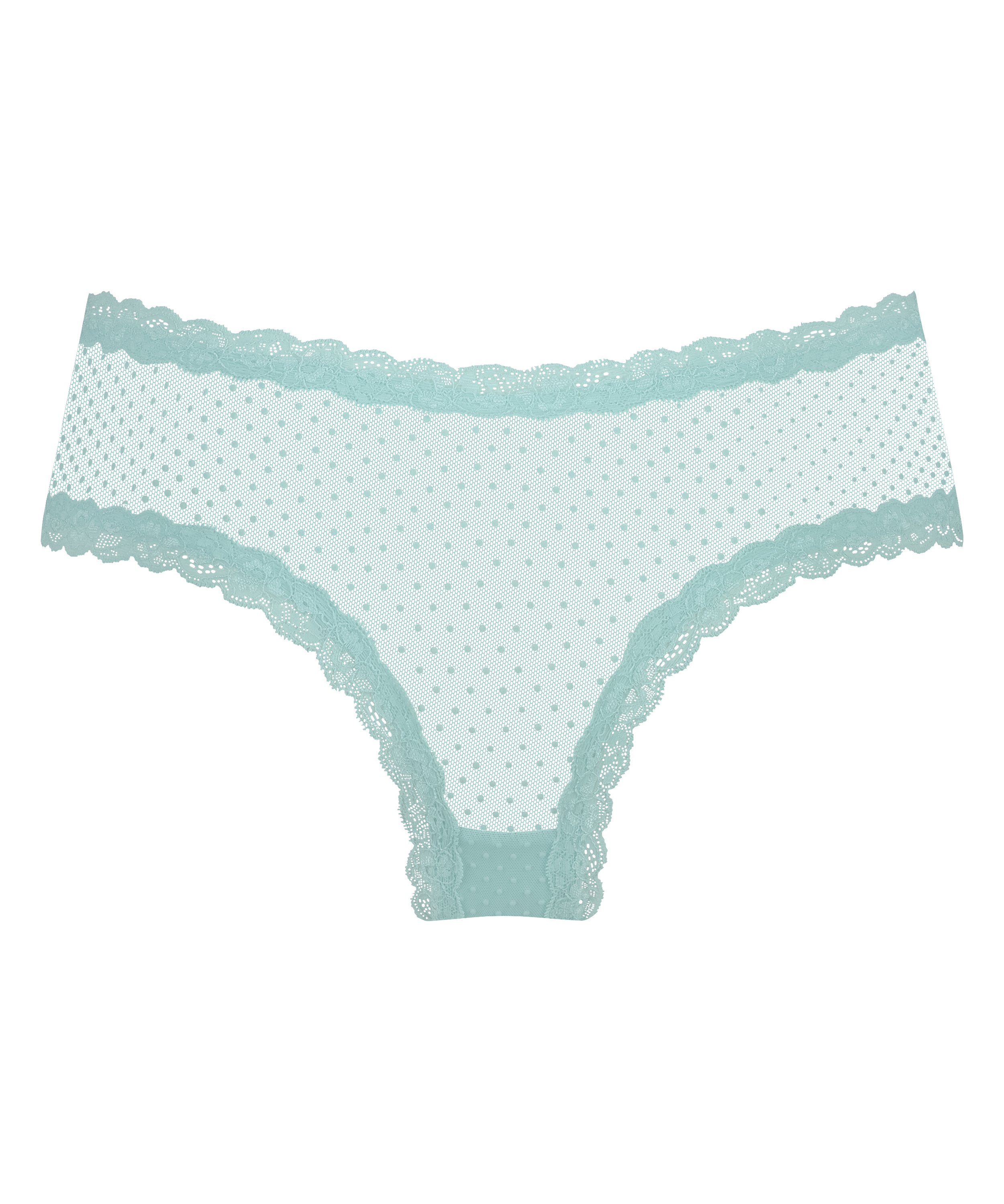 Slip br&eacute;silien V-shape Mesh, Bleu, main