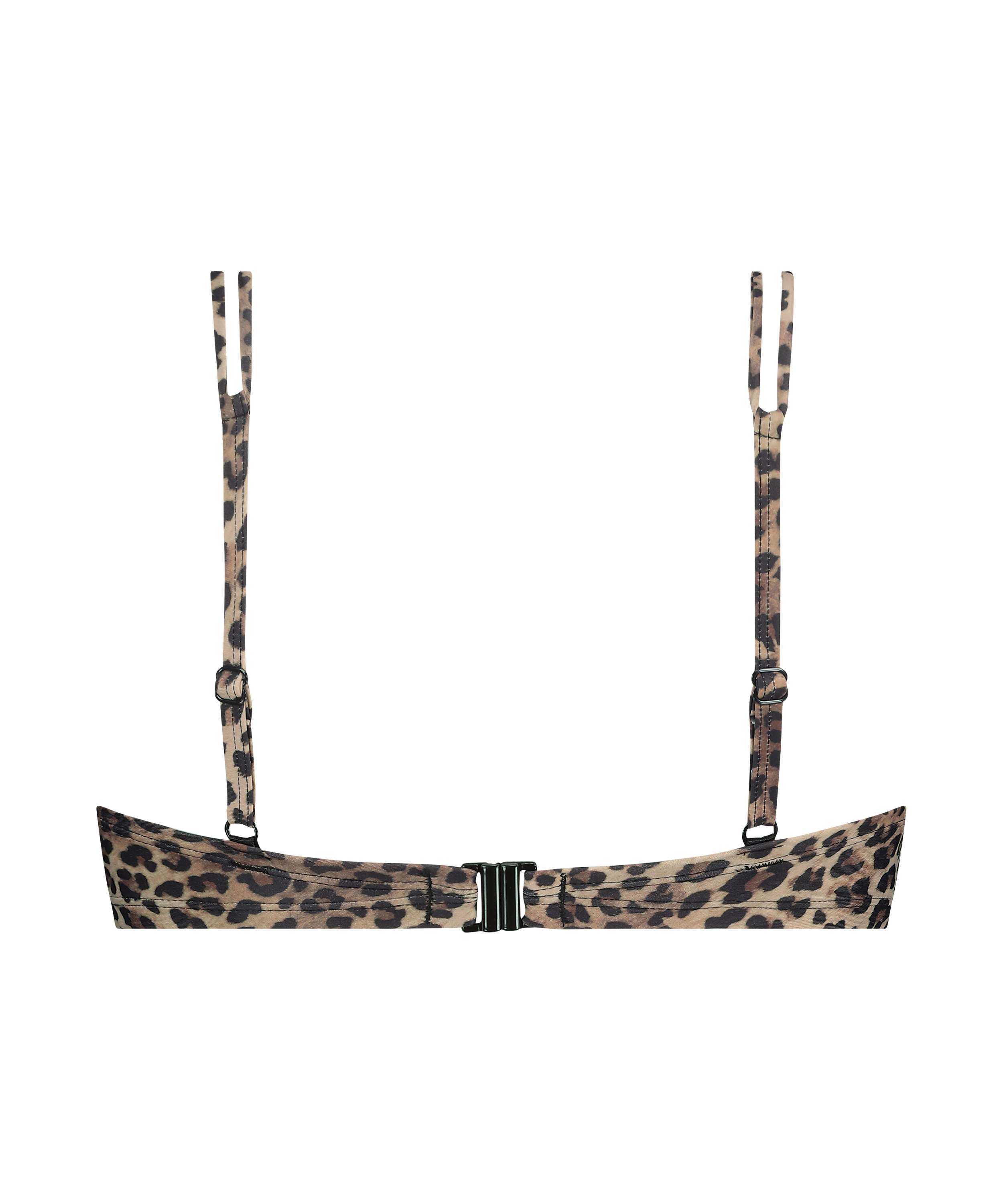 Haut de bikini Cannes, Marron, main