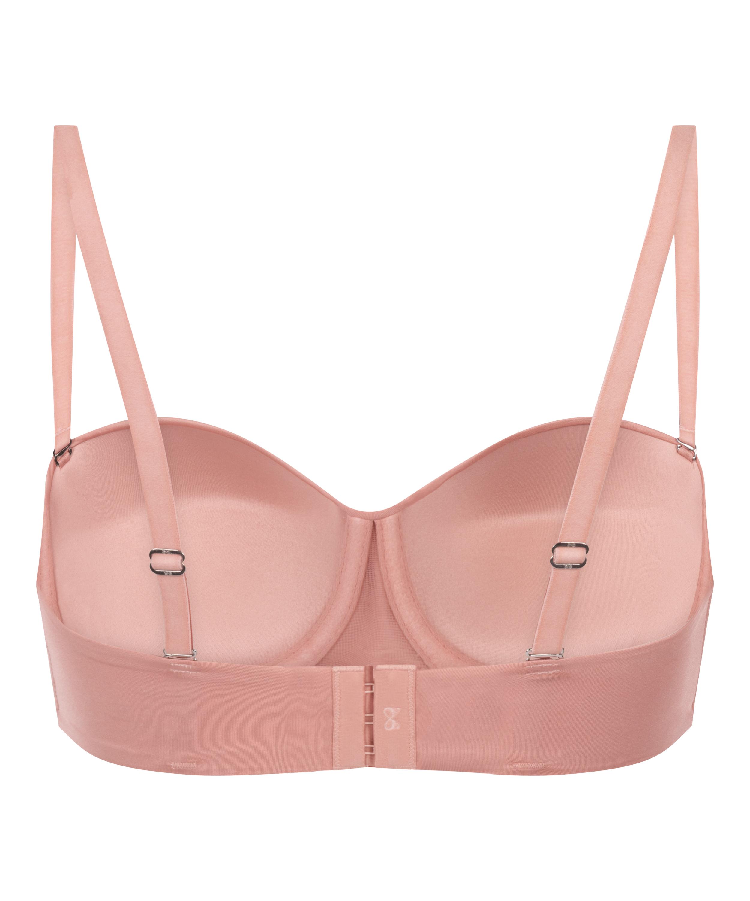 Soutien-gorge push-up sans bretelles à armatures préformé Smooth, Rose, main