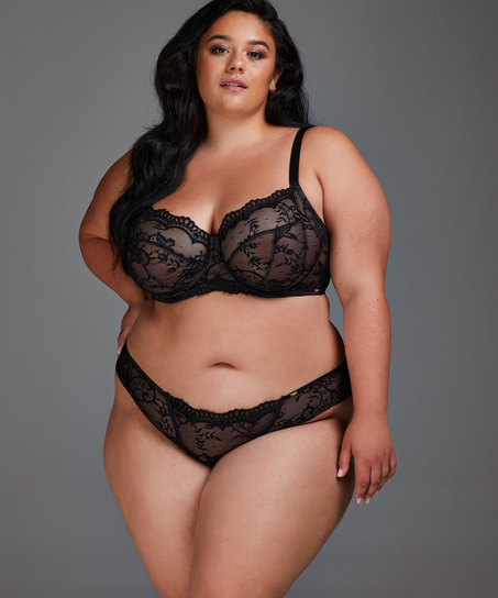 Soutien-gorge à armatures non-préformé Helena, Noir