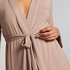 Peignoir court en jersey Essentials, Beige