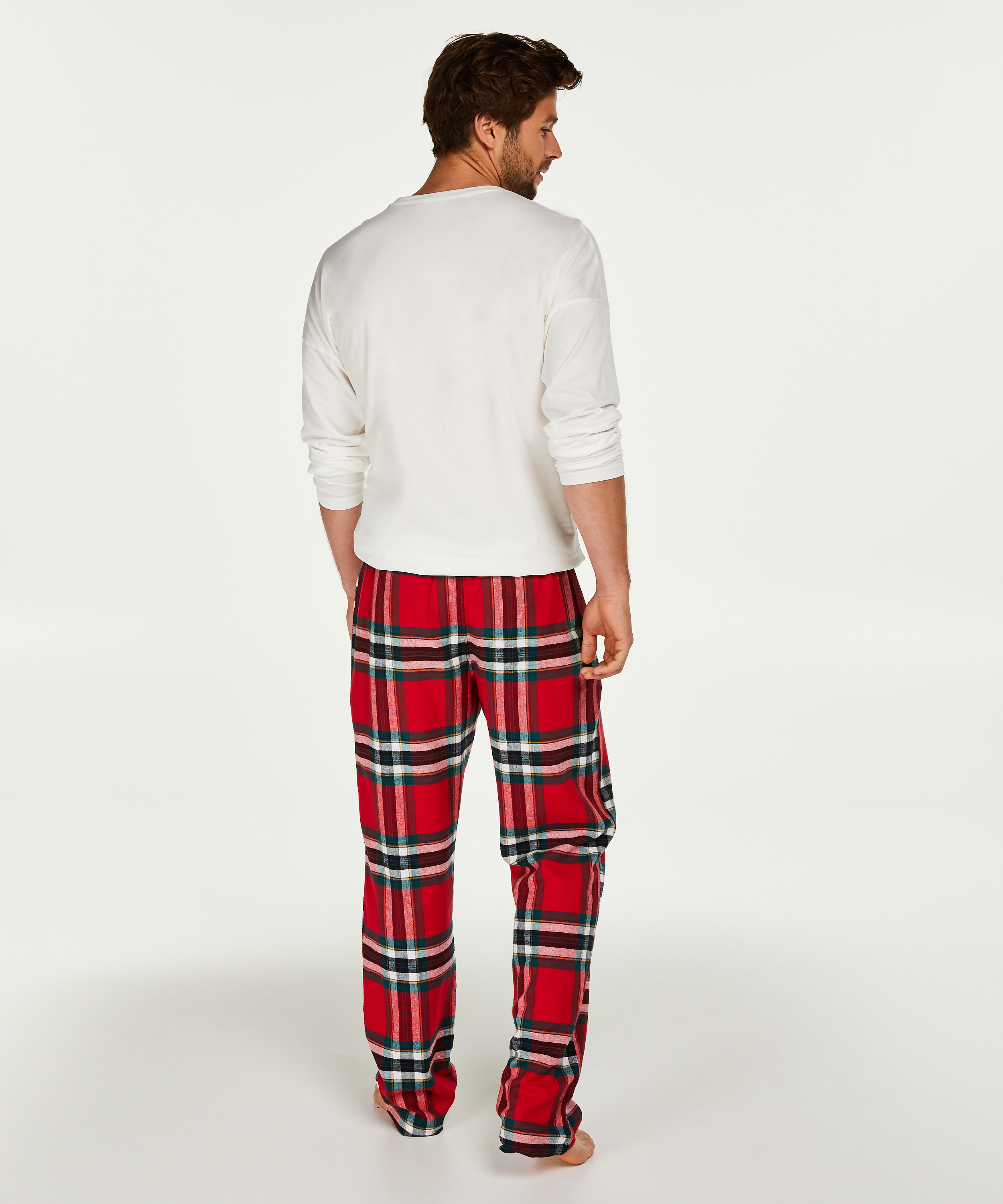 Ensemble pijama homme, Rouge, main