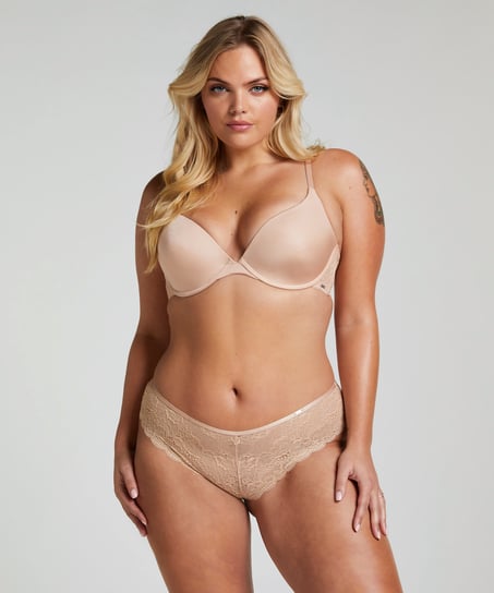 Soutien-gorge à armatures préformé push-up Angie, Beige