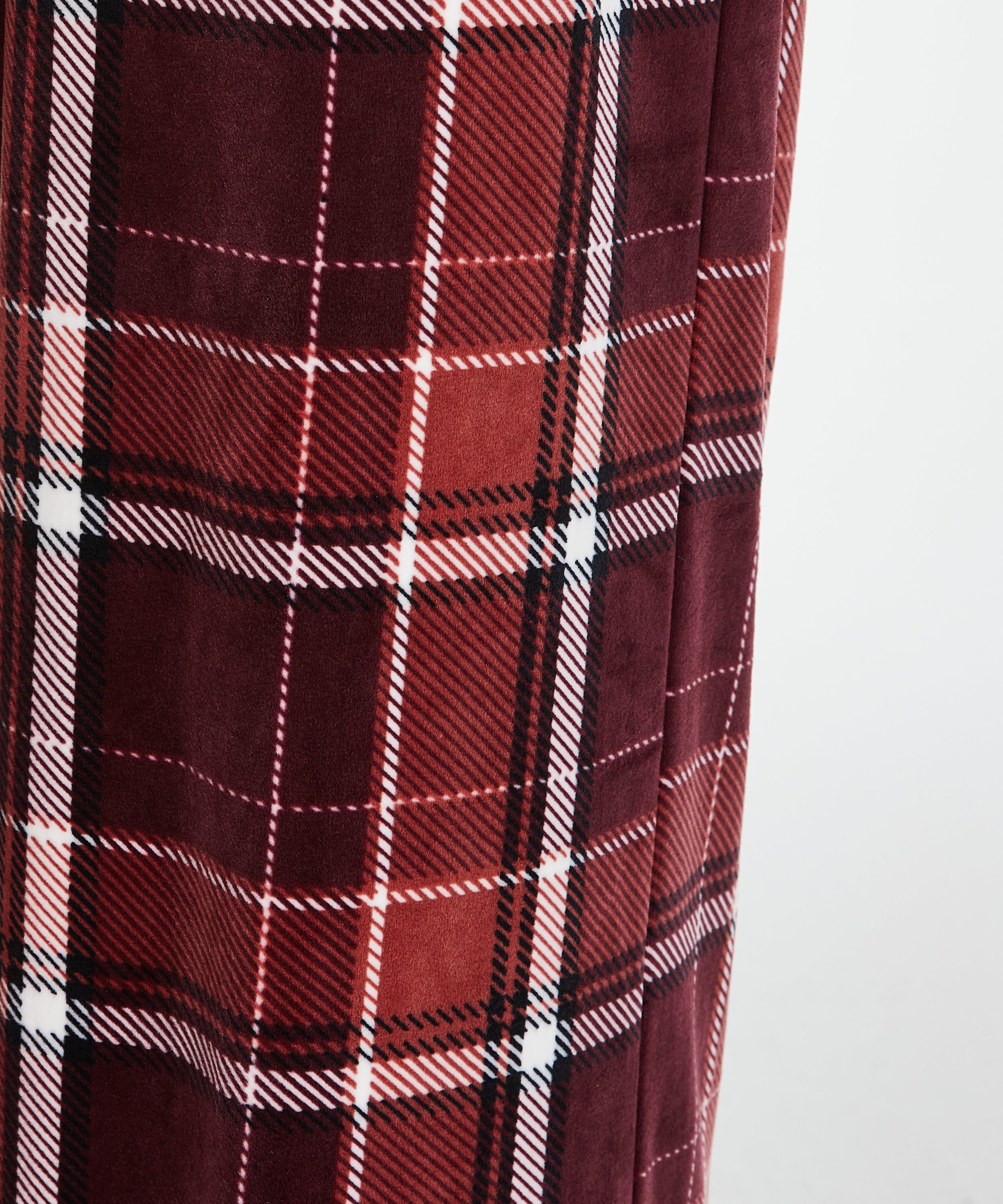 Pantalon de pyjama Velours, Violet, main