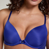 Soutien-gorge à armatures préformé Plunge, Bleu