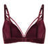 Soutien-gorge push-up &agrave; armatures pr&eacute;form&eacute; Isadora, Rouge