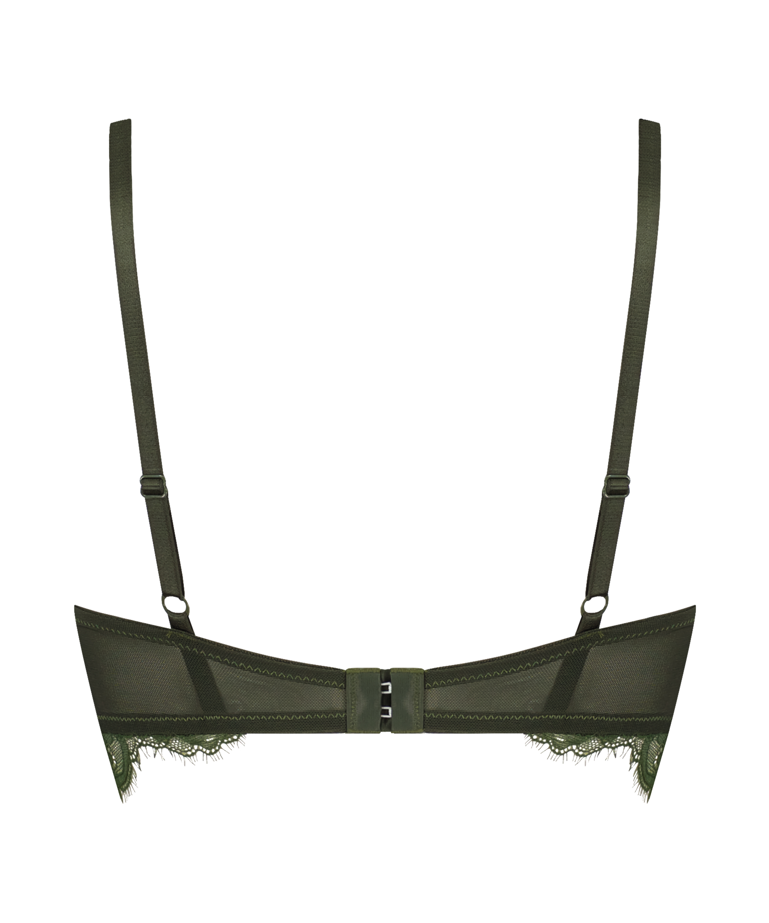 Soutien-gorge bustier à armatures préformé Saffron, Vert, main