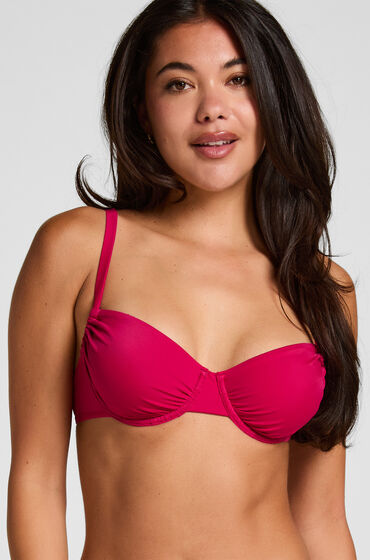 Hunkemöller Haut de Bikini Bardolino à Armatures et Rembourré Rose Hunkemöller Haut de Bikini Bardolino à Armatures et Rembourré Rose