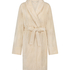 Peignoir Fleece, Blanc