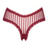 Slip brésilien V-shape Mesh, Rouge