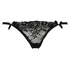 Thong Cleo tanga, Noir