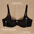 Soutien-gorge à armatures préformé Smooth, Noir