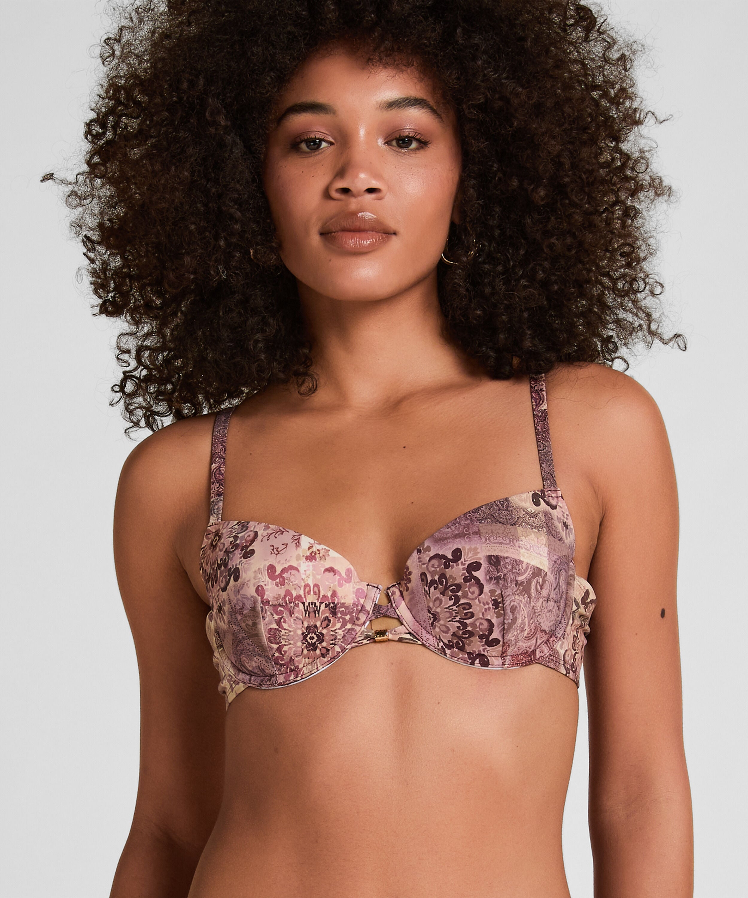 Haut de Bikini Rembourré à Armatures Ibiza, Violet Haut de Bikini Rembourré à Armatures Ibiza, Violet