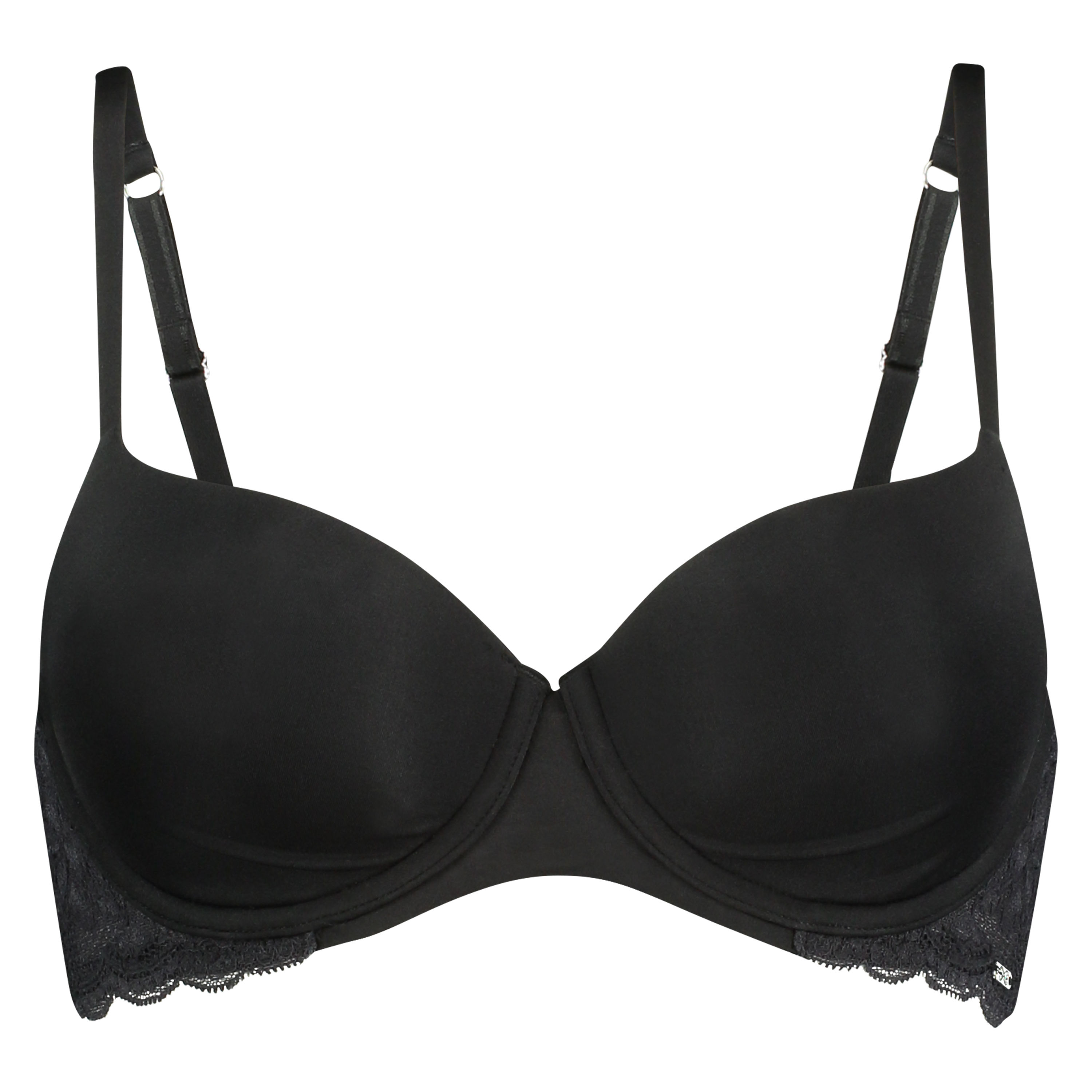 Soutien-gorge à armatures préformé Angie, Noir, main