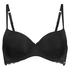 Soutien-gorge à armatures préformé Angie, Noir