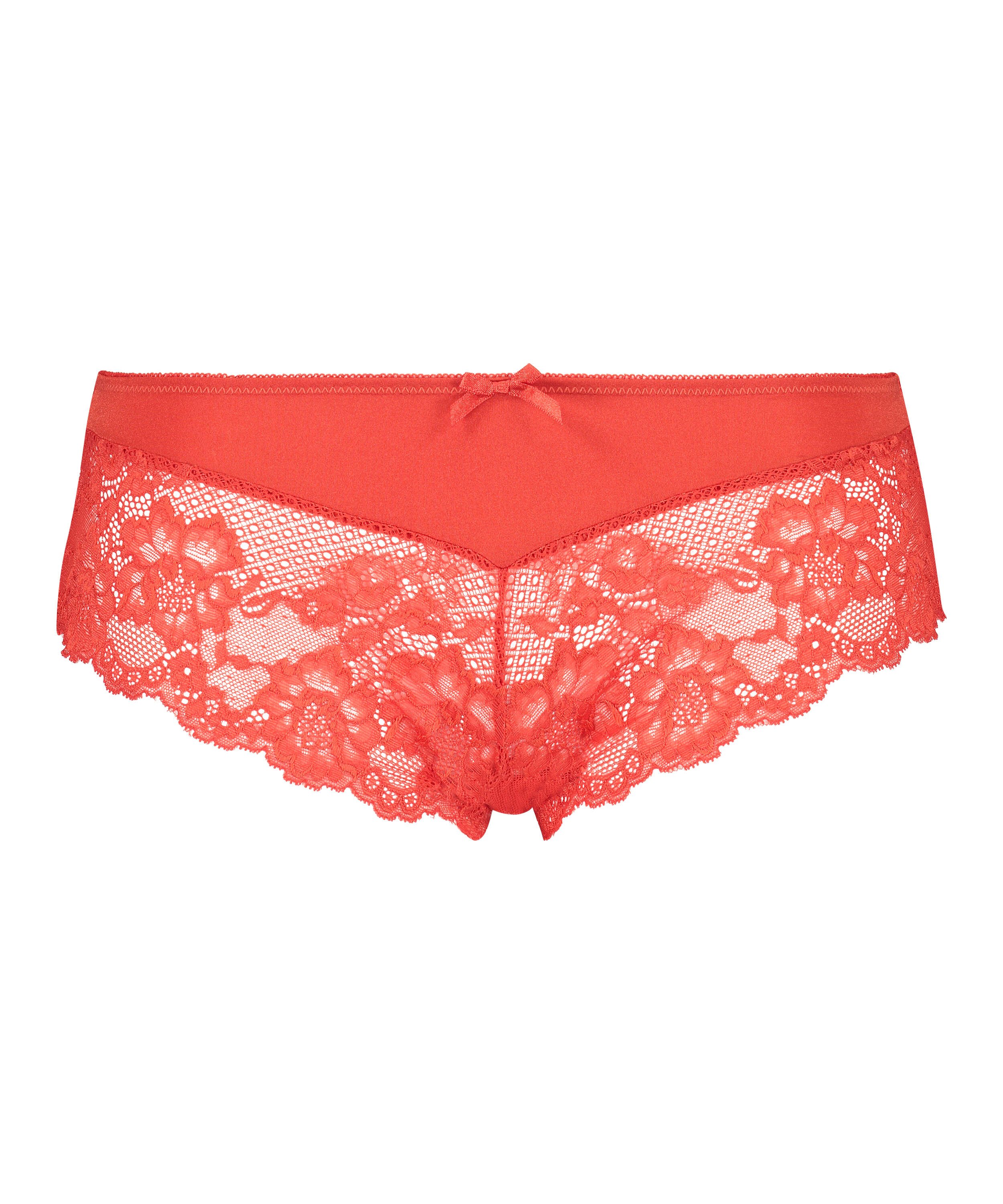 Short br&eacute;silien Yasmin, Rouge, main