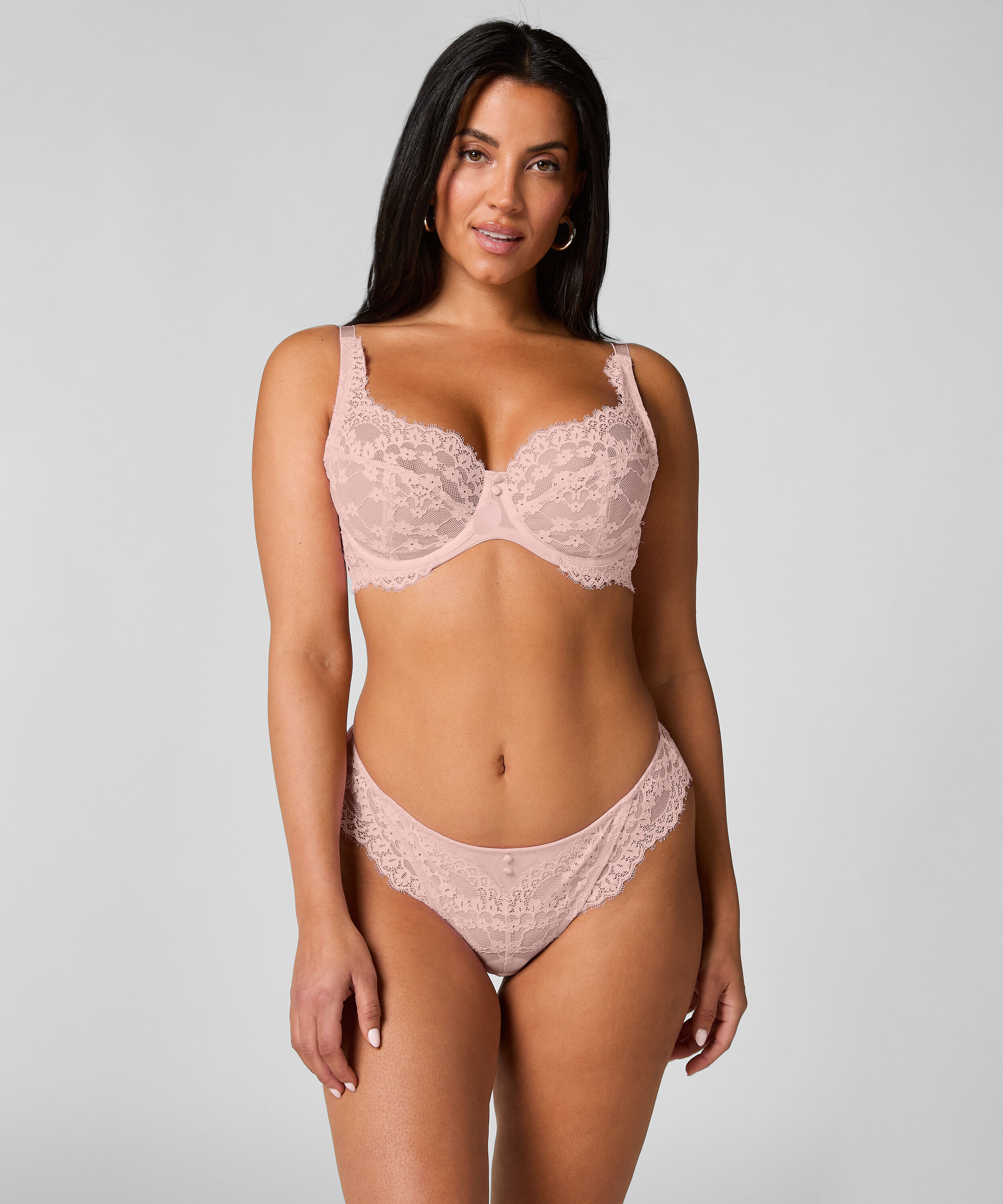 Soutien-gorge à armatures non-préformé Daisy, Rose