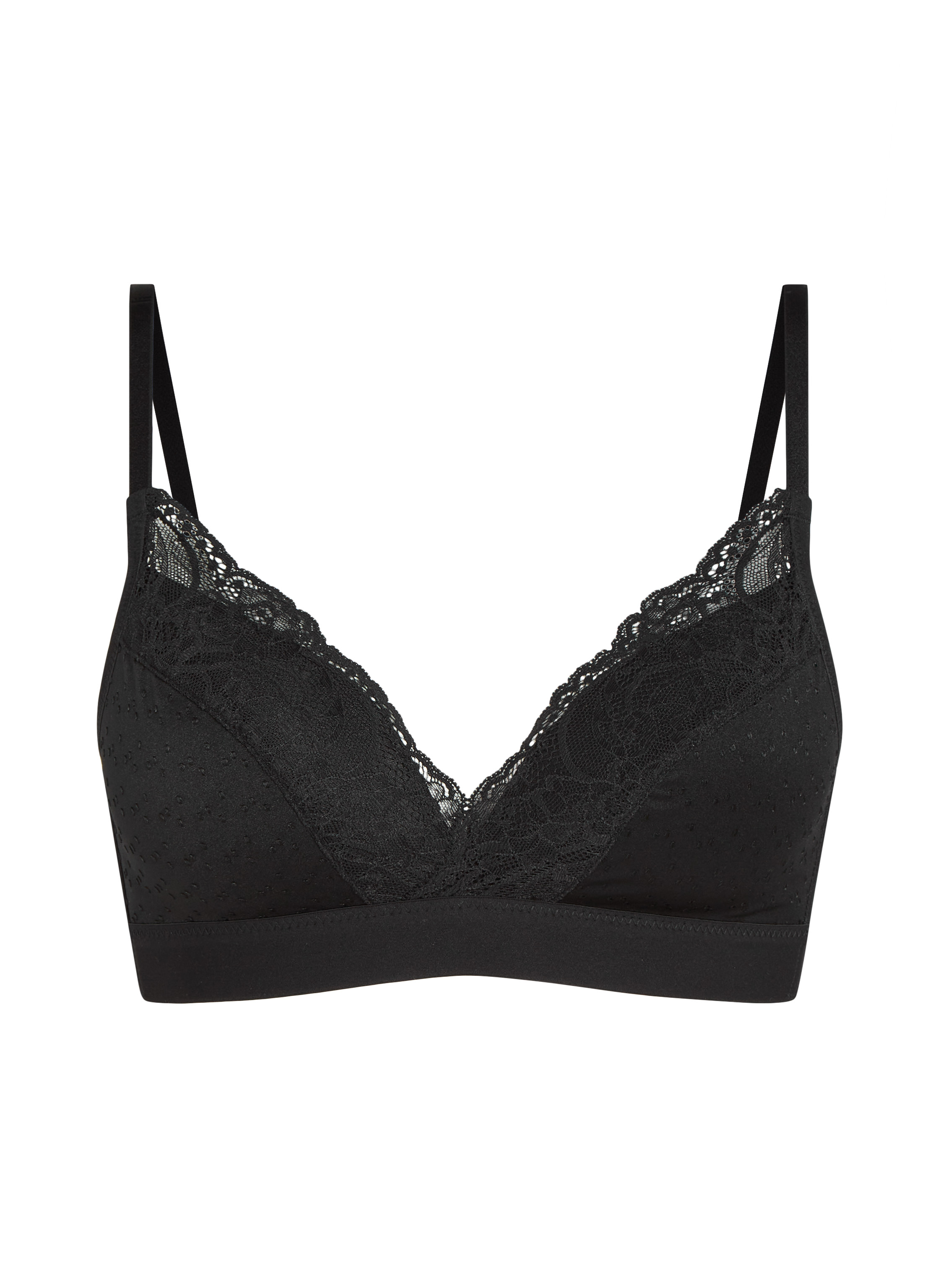 Soutien-gorge sans armatures préformé Sophie, Noir, main