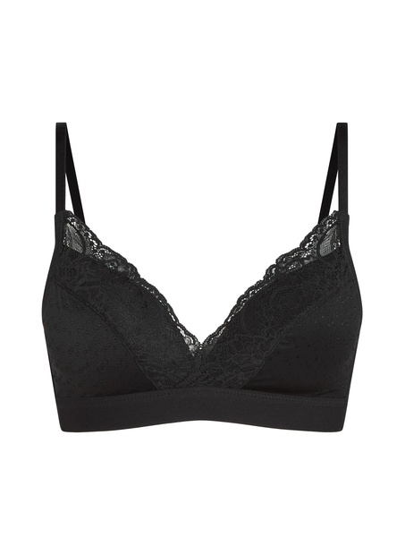 Soutien-gorge sans armatures préformé Sophie, Noir