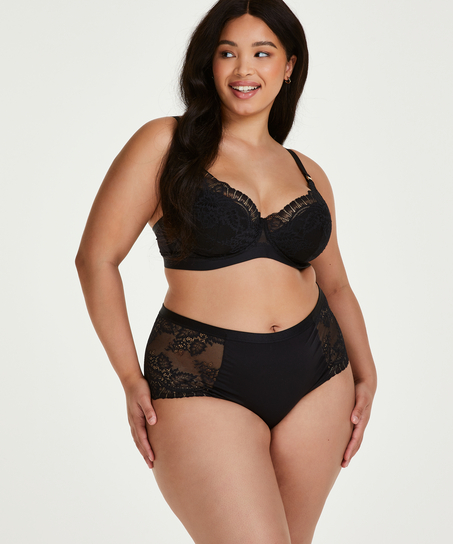 Soutien-gorge d'allaitement rembourré à armatures Adelaide, Noir