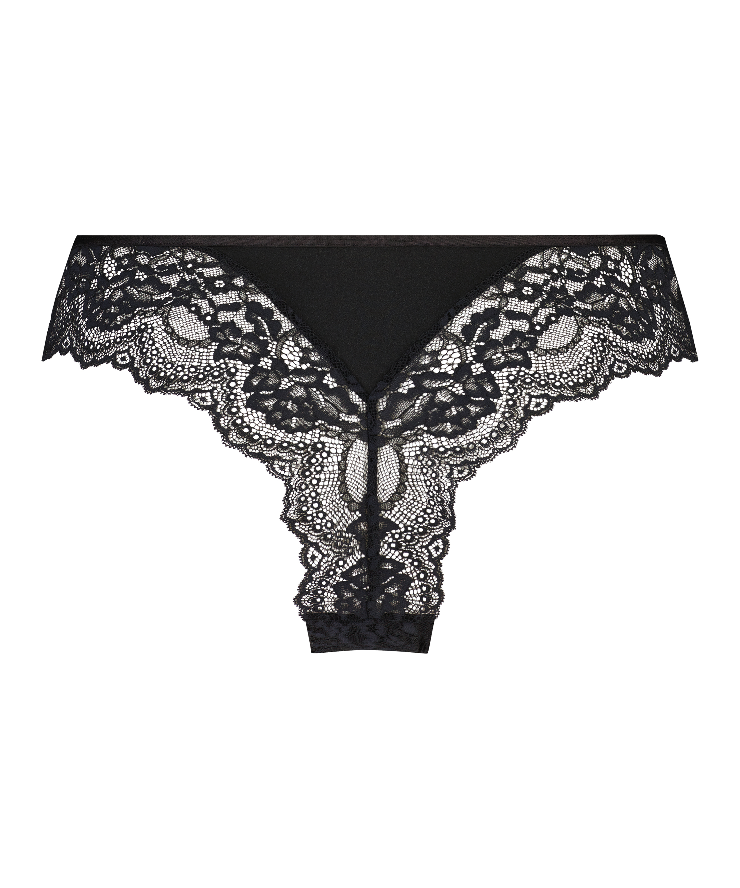 Slip brésilien Dora, Noir, main
