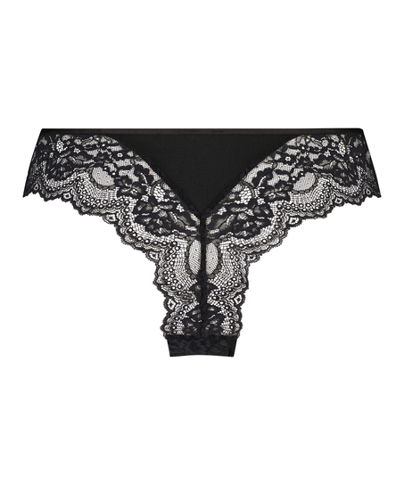 Slip brésilien Dora, Noir