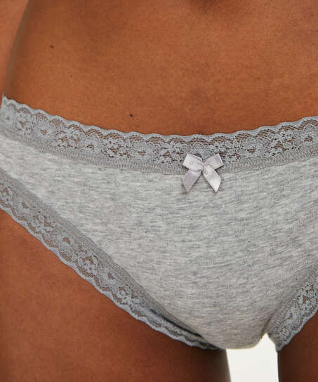 3 paires de slips, Bleu