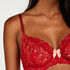 Soutien-gorge &agrave; armatures non-pr&eacute;form&eacute; Latrice, Rouge