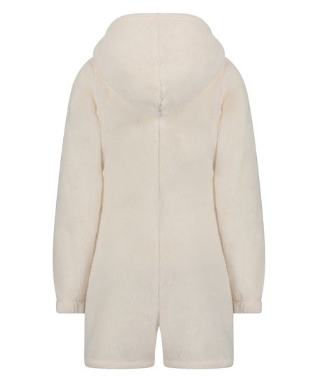 Grenouillère Fleece, Blanc