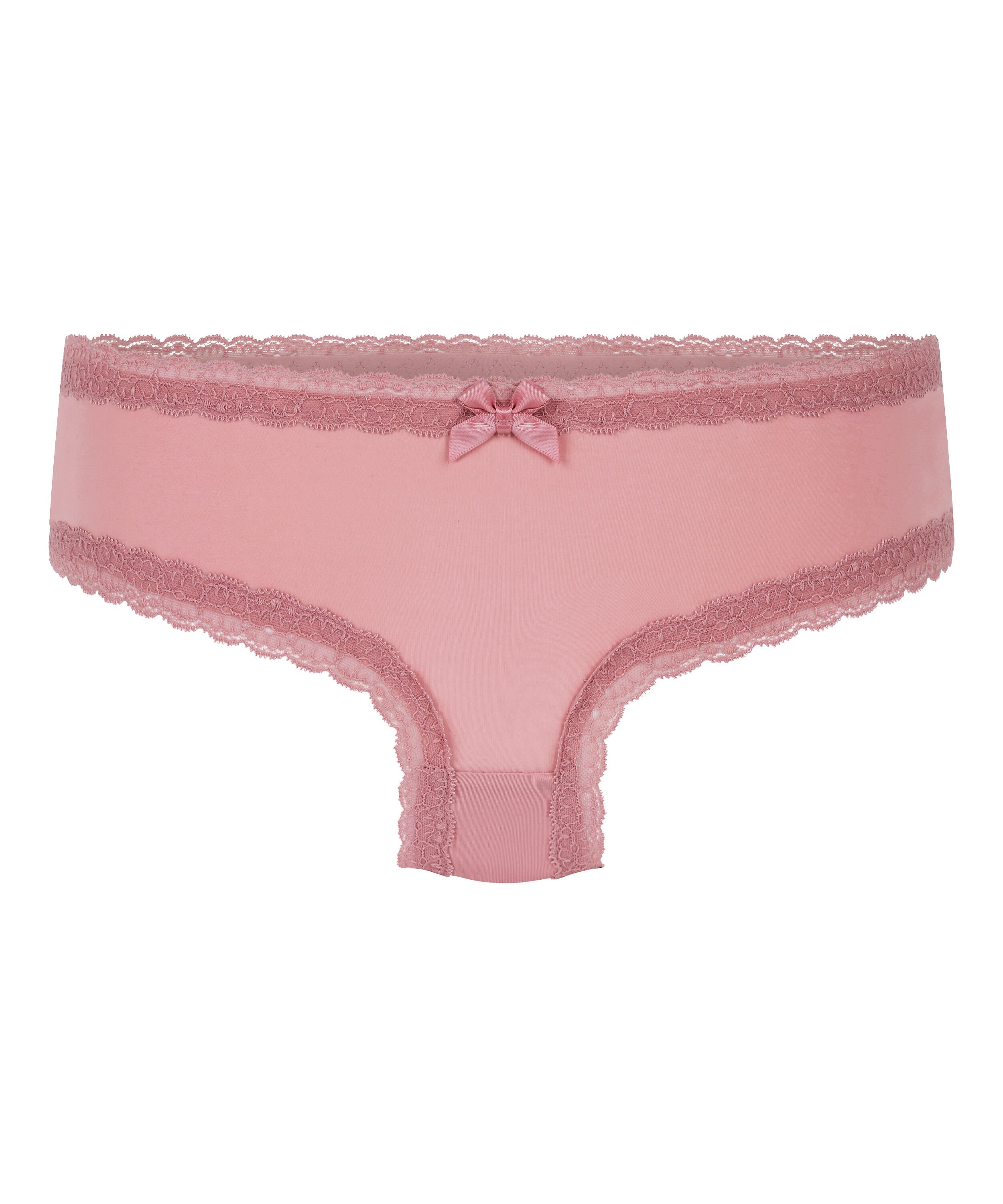 Slip br&eacute;silien en forme de V London, Rose