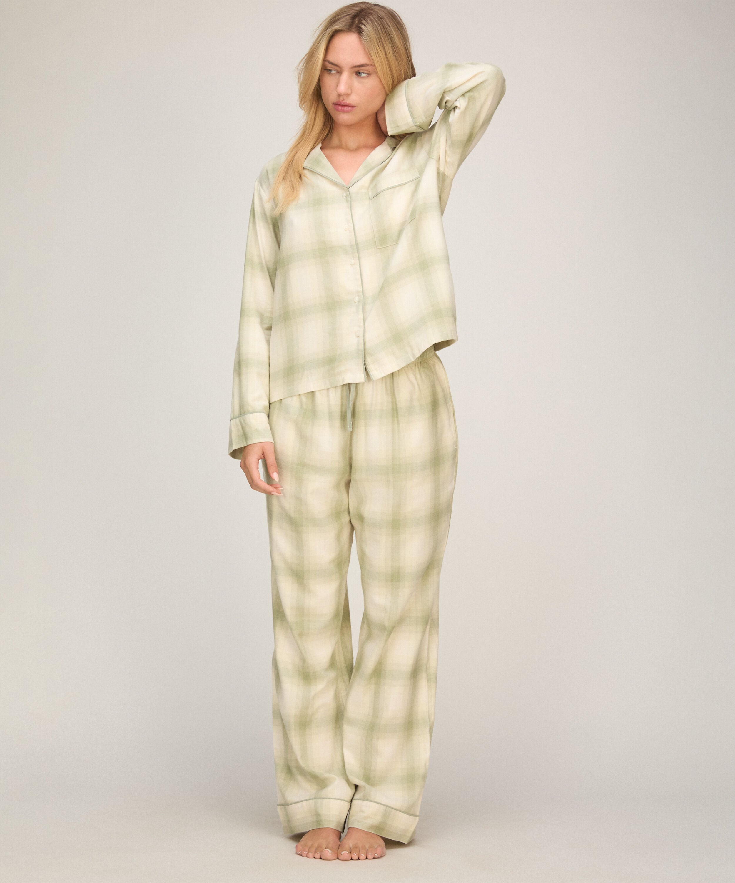 Pantalon de pyjama Woven, Vert Pantalon de pyjama Woven, Vert