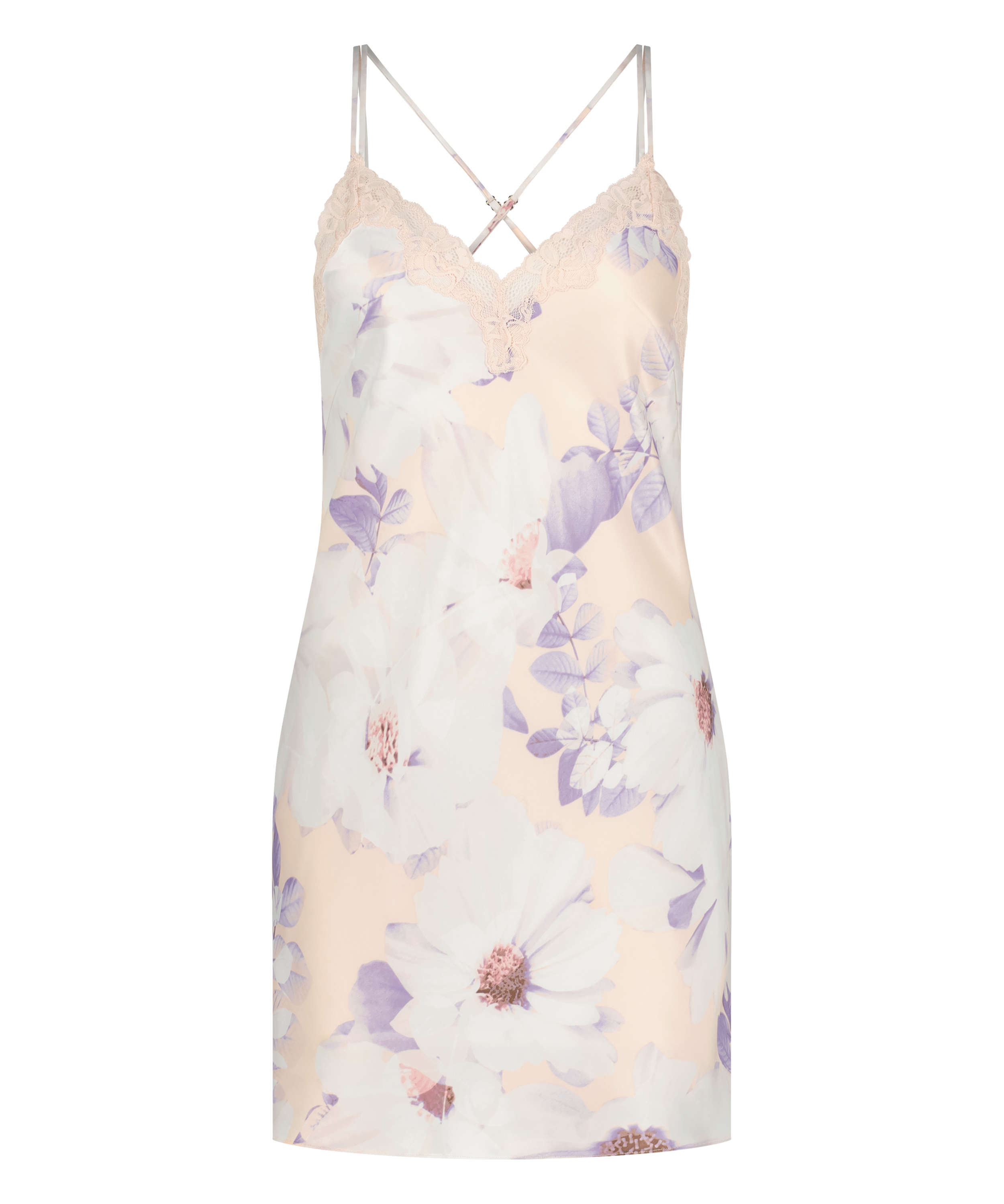 Nuisette Satin, Rose, main