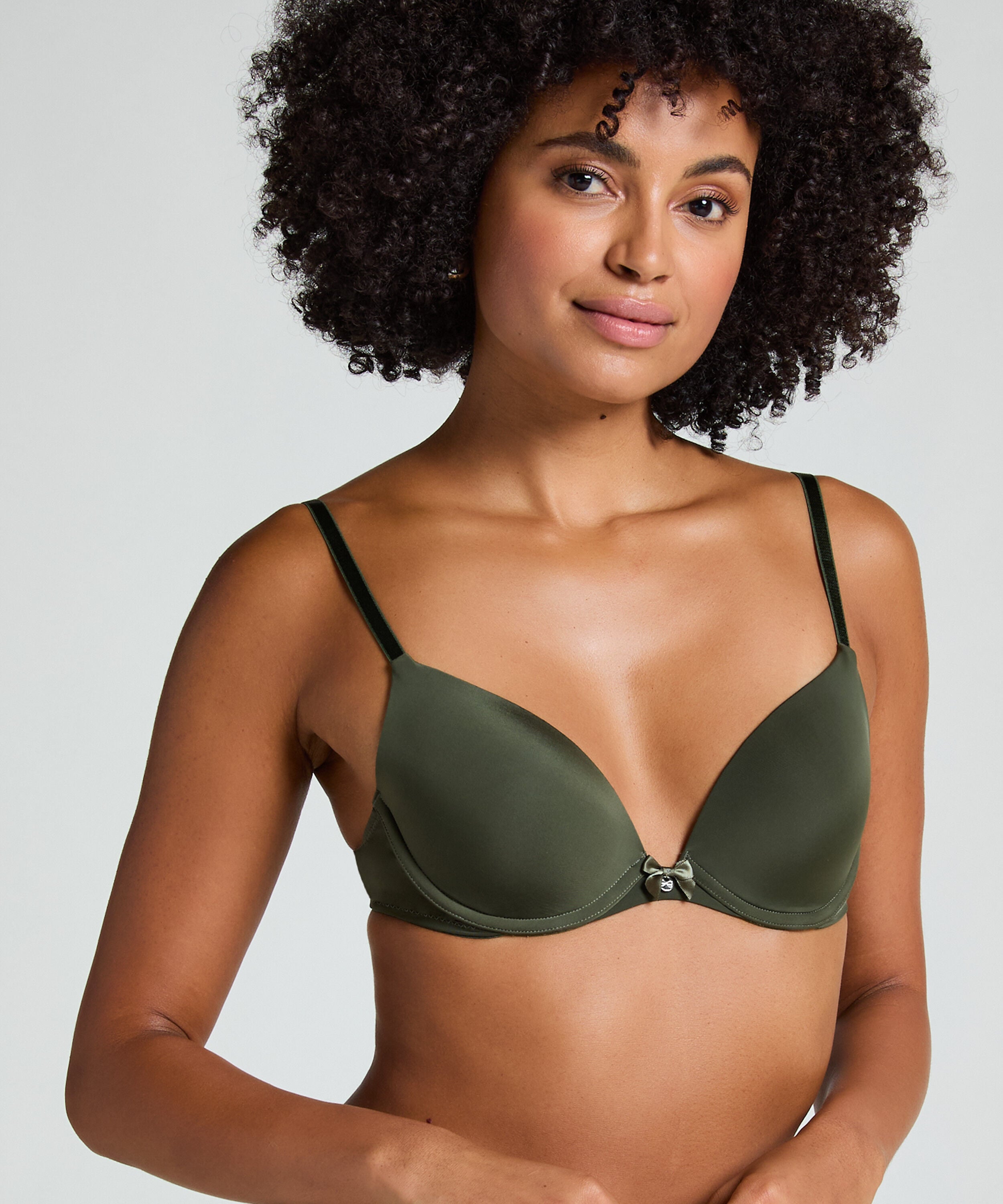Soutien-gorge à armatures préformé Plunge, Vert