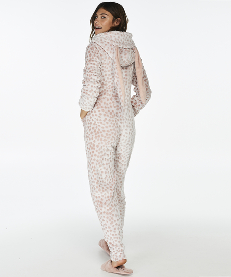 Combinaison Fleece, Rose