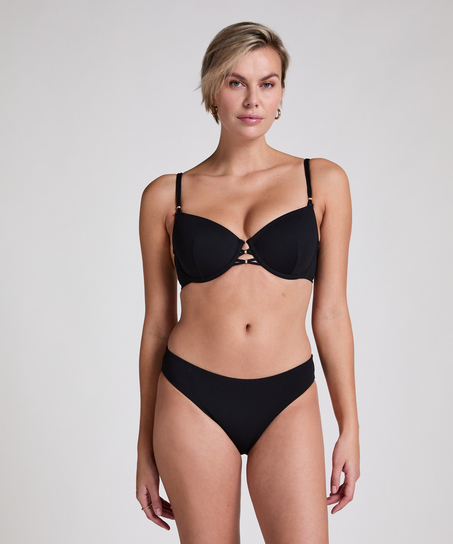 Slip de Bikini Rio Holbox, Noir