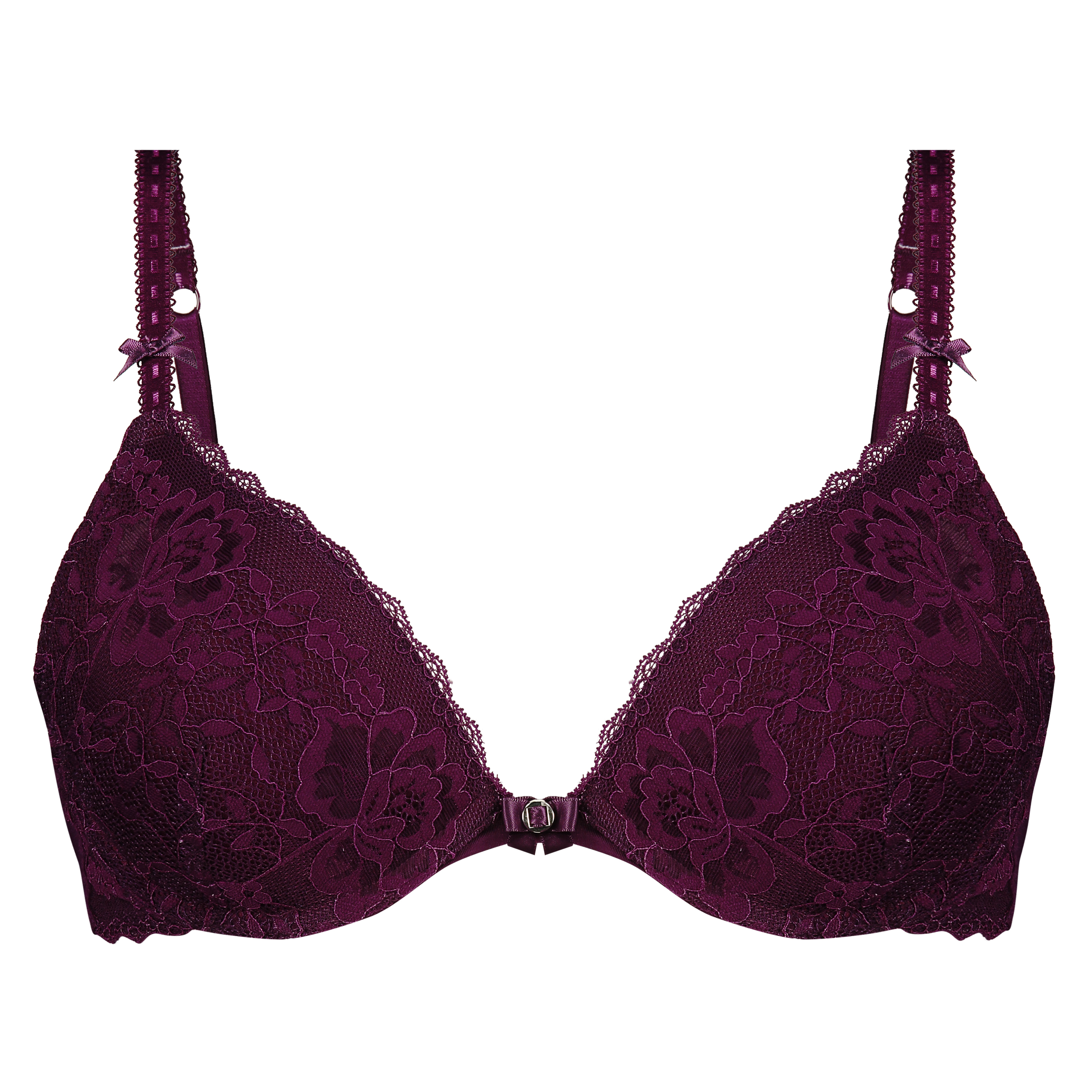 Soutien-gorge &agrave; armatures pr&eacute;form&eacute; push-up Maya, Violet, main
