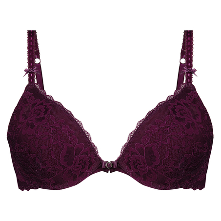 Soutien-gorge &agrave; armatures pr&eacute;form&eacute; push-up Maya, Violet