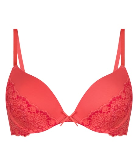 Soutien-gorge à armatures préformé push-up Cherry, Rose