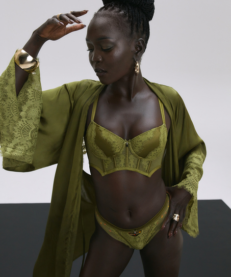 Slip brésilien Amelie, Vert