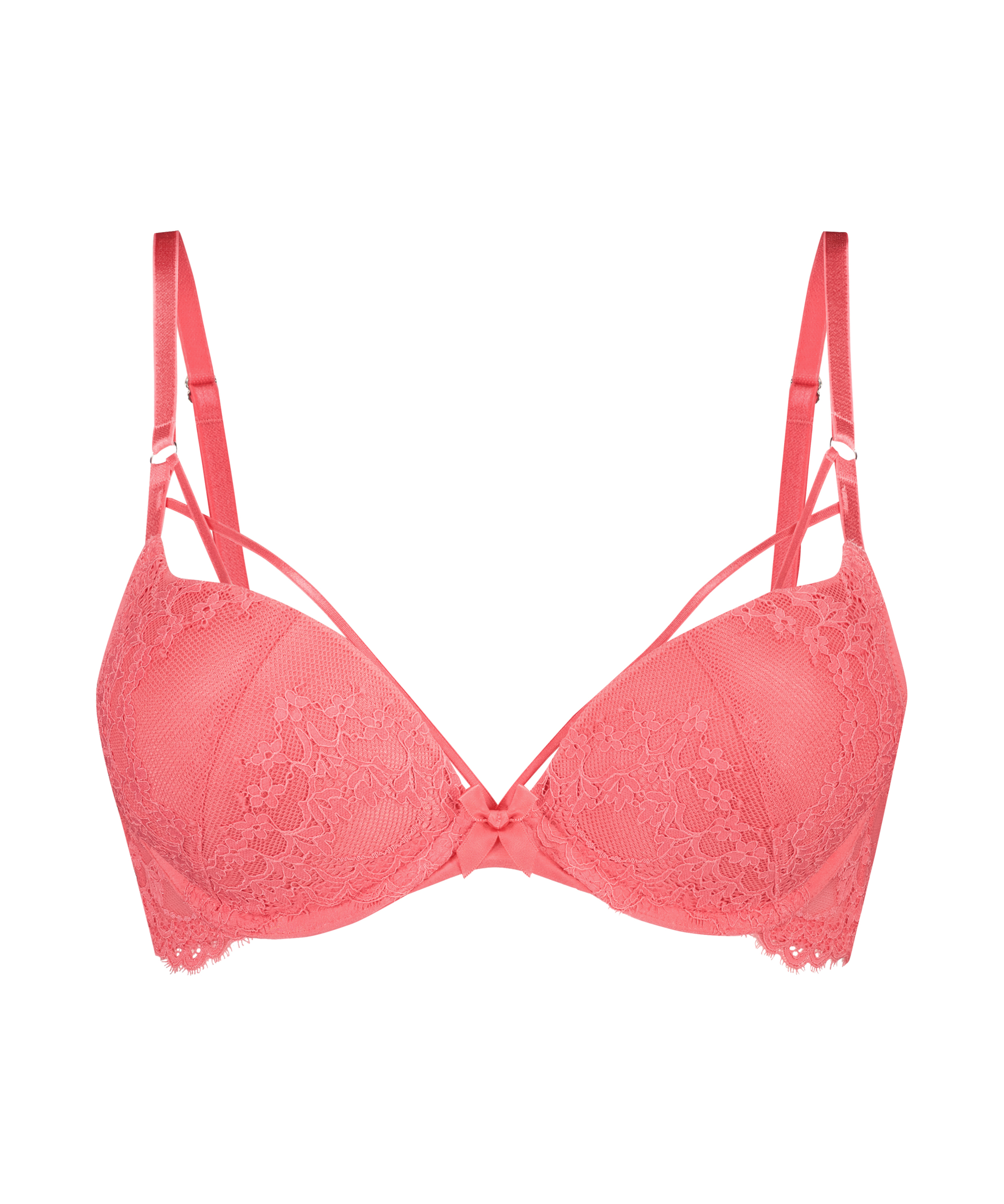 Soutien-gorge &agrave; armatures maximiseur pr&eacute;form&eacute; Claire, Rose, main