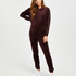 Pantalon de jogging Maternity GS Velour, Violet