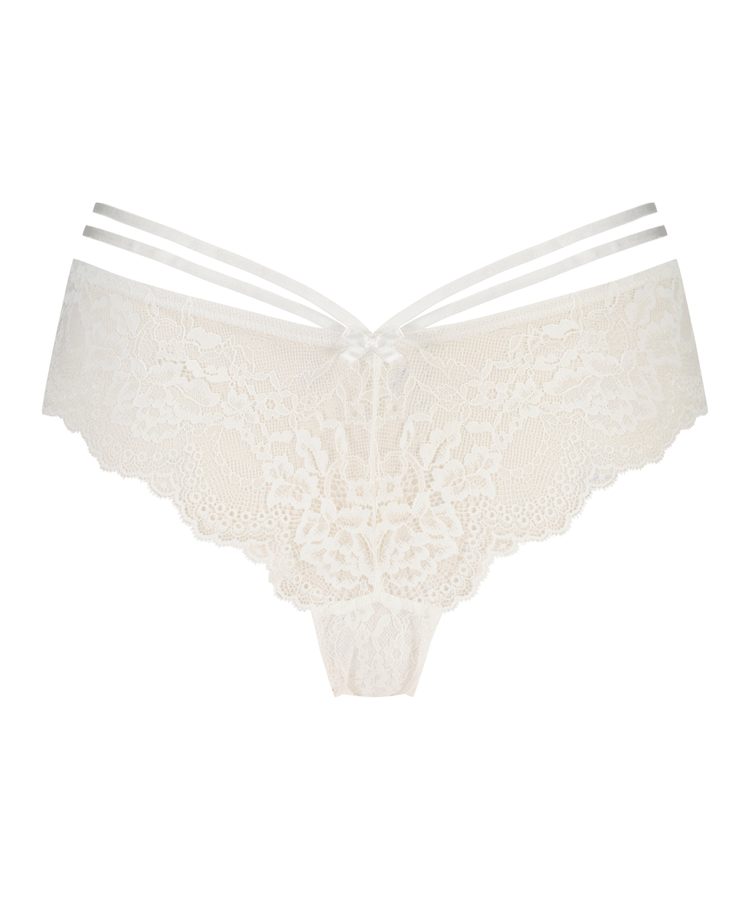 Slip brésilien Shay, Blanc, main