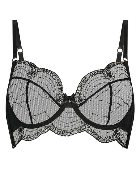 Soutien-gorge à armatures non-préformé Ruby, Noir