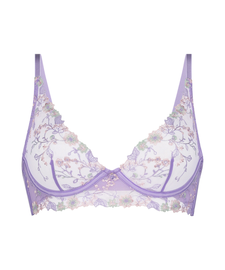 Soutien-gorge longline à armatures non préformé Lillia, Violet