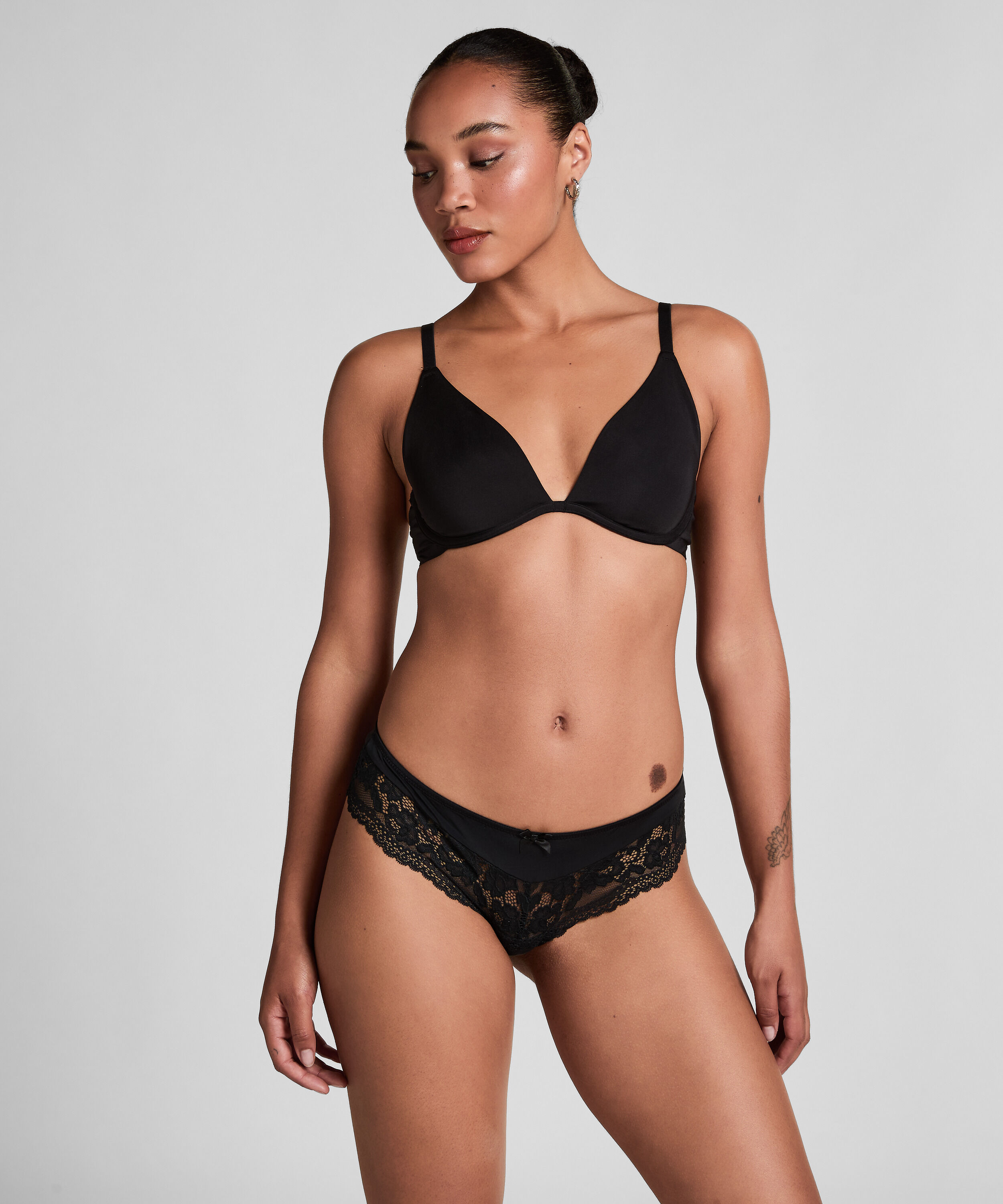 Short brésilien Valence, Noir Short brésilien Valence, Noir